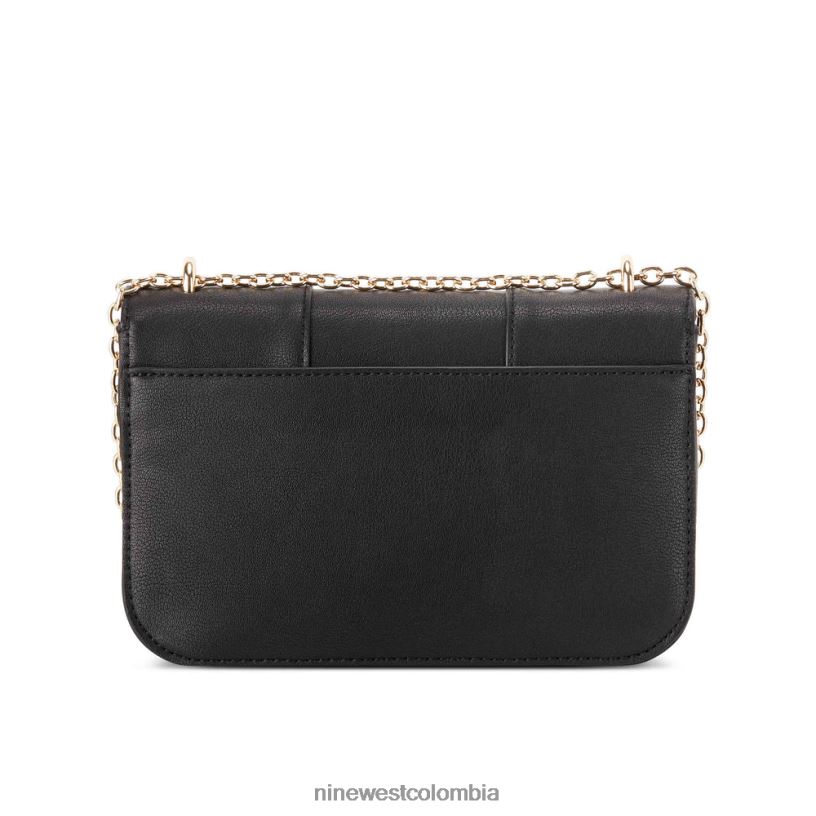 X0LV062444 negro bolso de hombro convertible carol Nine West