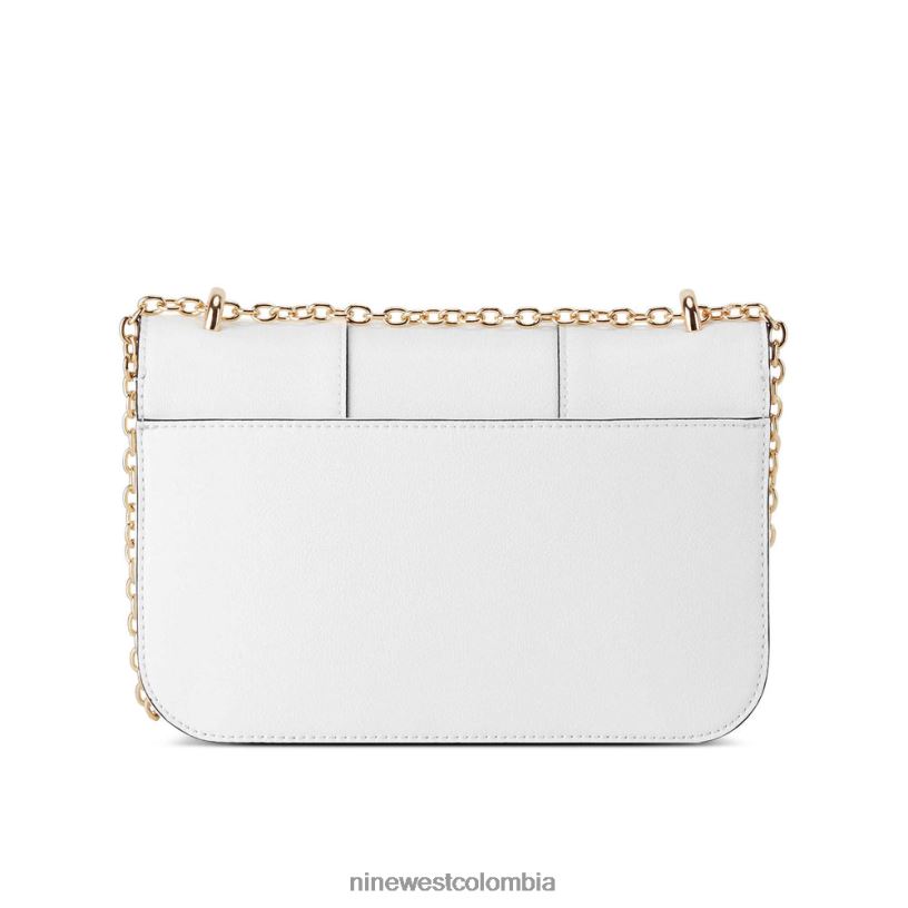 X0LV062447 Blanco óptico bolso de hombro convertible carol Nine West