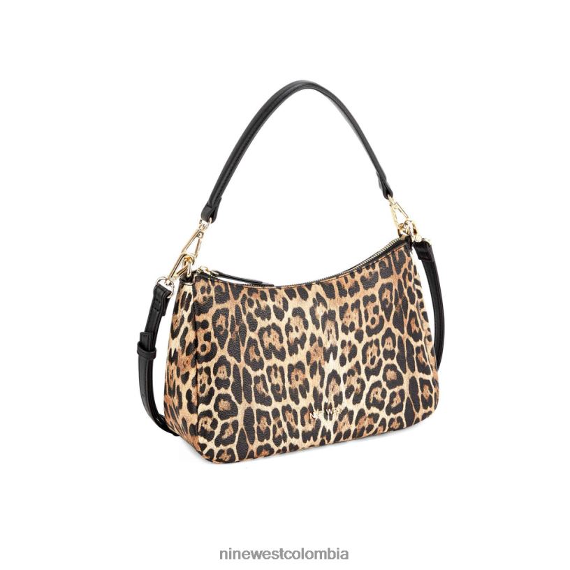 X0LV062583 leopardo bolso de hombro rhea mini Nine West