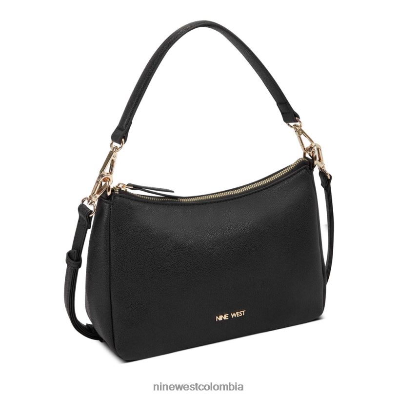 X0LV062738 negro bolso de hombro rhea mini Nine West