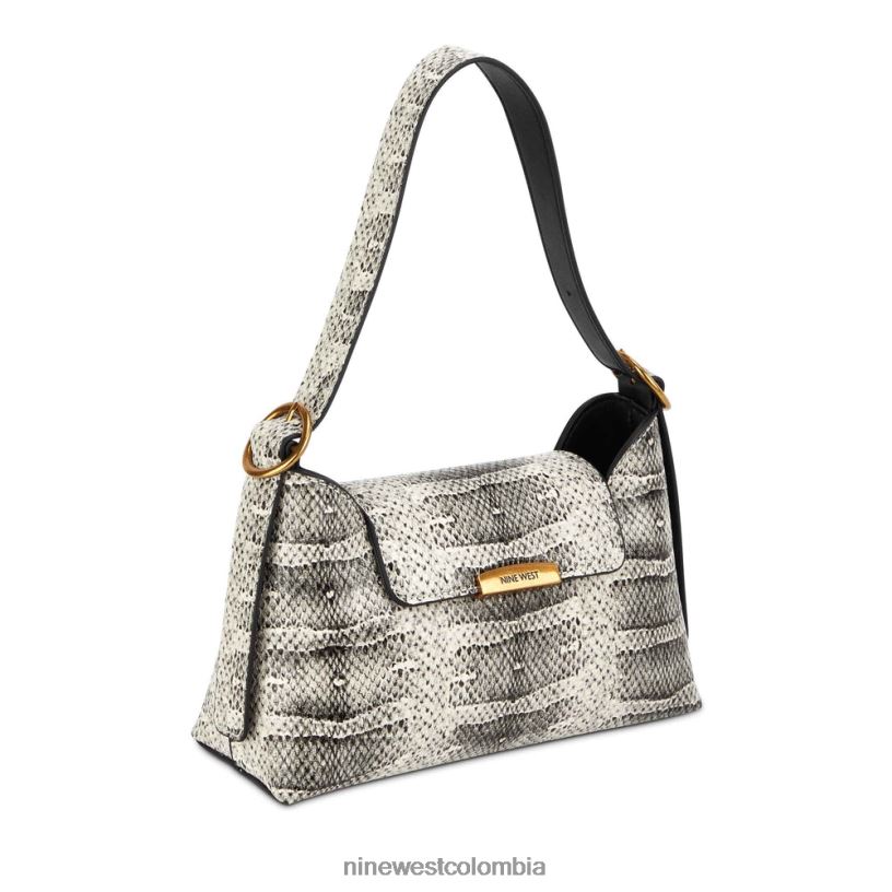 X0LV062813 natural bolso de hombro effie con solapa Nine West