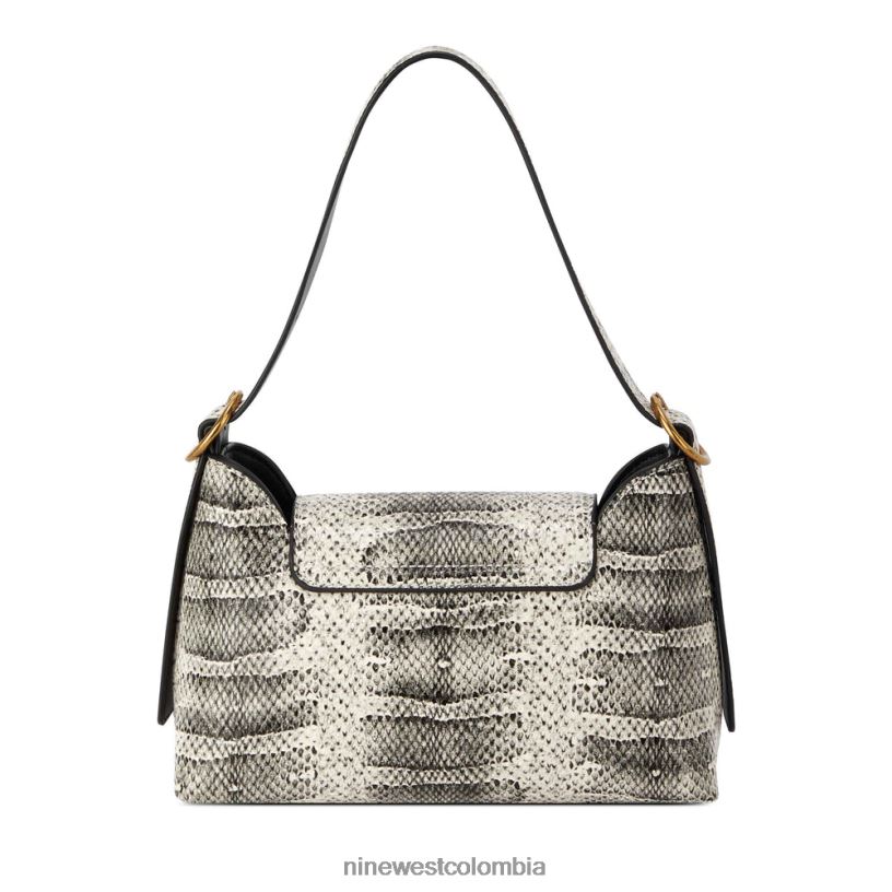 X0LV062813 natural bolso de hombro effie con solapa Nine West