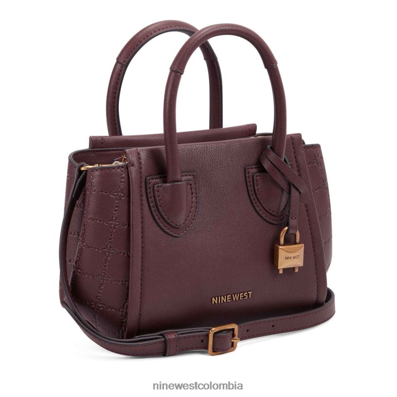 X0LV062596 merlot mini bolso camden Nine West