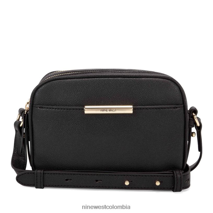 X0LV062613 negro bolso para cámara irina Nine West