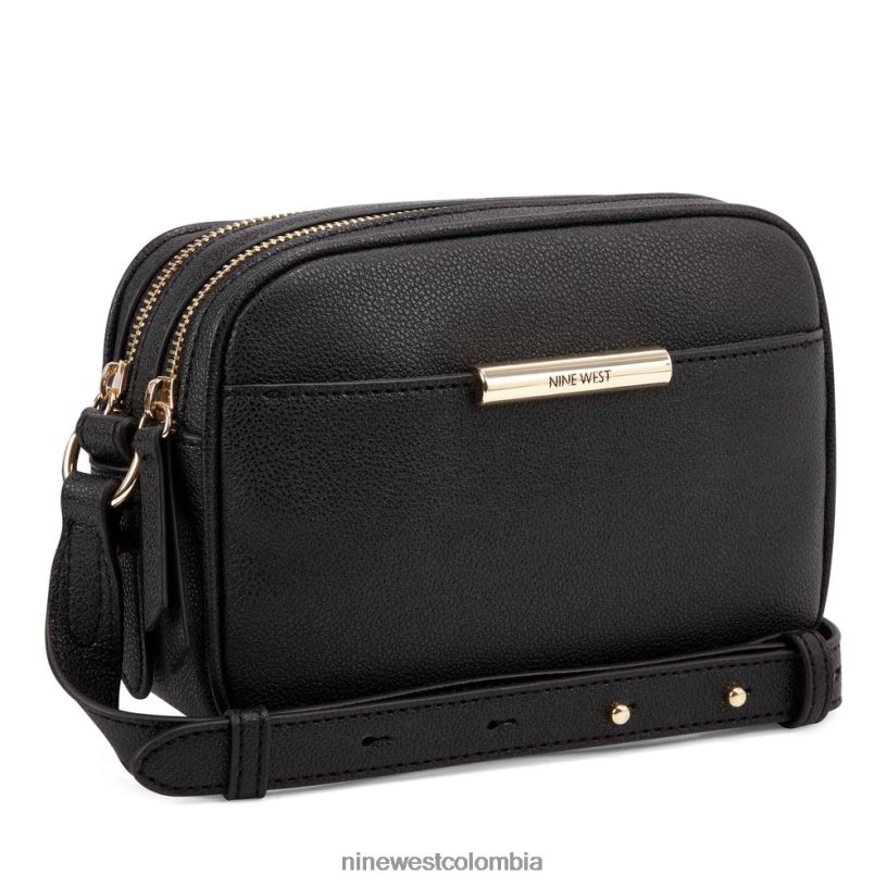 X0LV062613 negro bolso para cámara irina Nine West