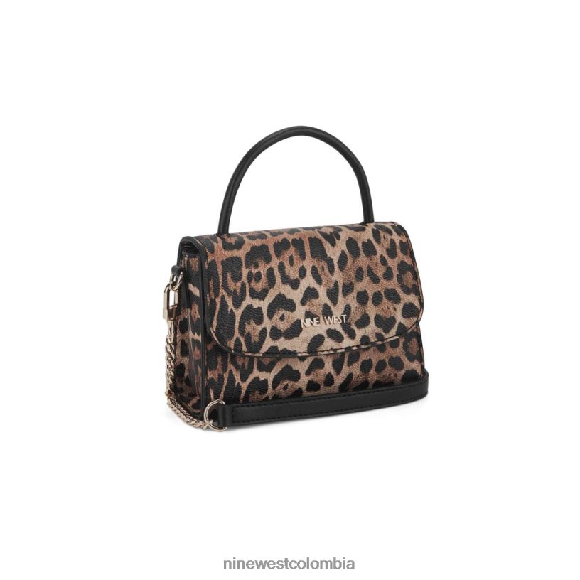 X0LV062656 leopardo mini bandolera skylar con solapa Nine West