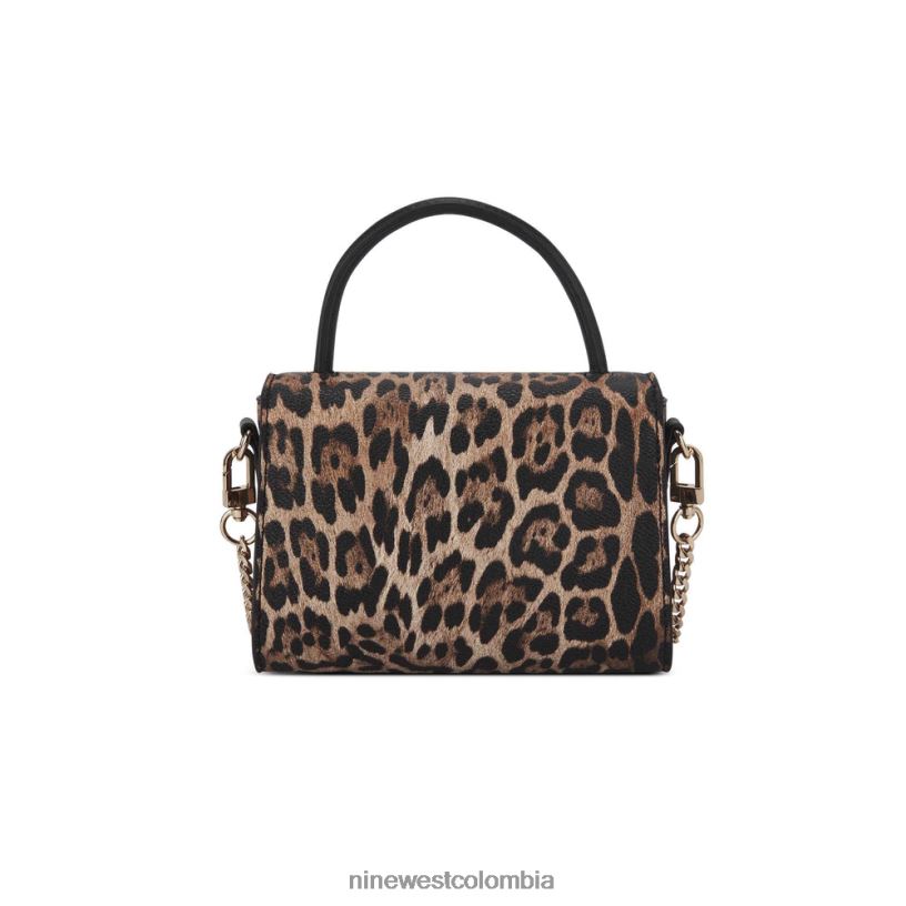 X0LV062656 leopardo mini bandolera skylar con solapa Nine West