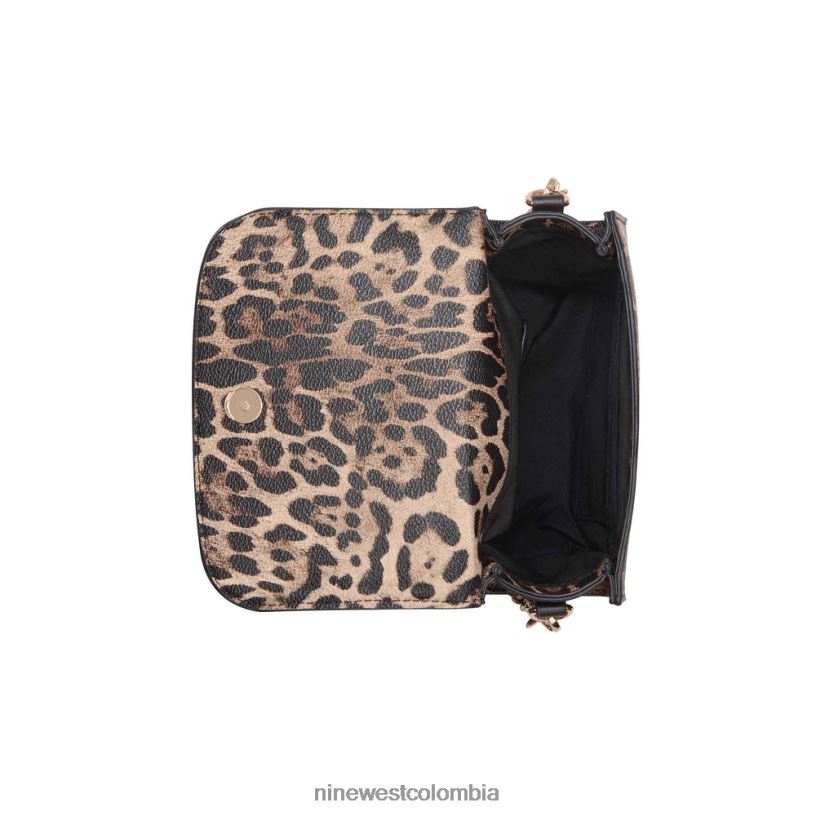 X0LV062656 leopardo mini bandolera skylar con solapa Nine West