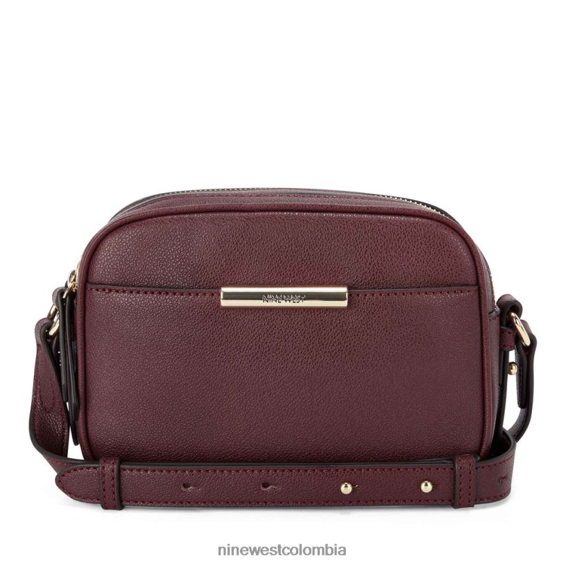 X0LV062668 merlot bolso para cámara irina Nine West