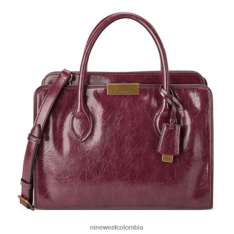 X0LV062731 merlot cartera susan jet set Nine West