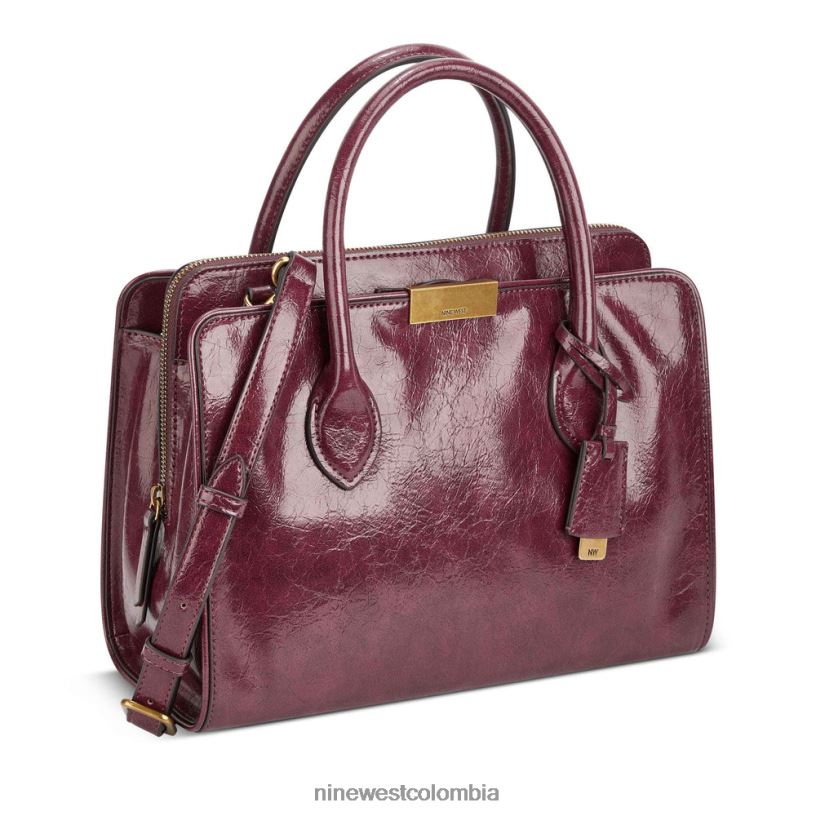 X0LV062731 merlot cartera susan jet set Nine West