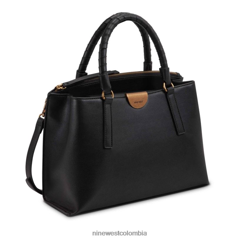 X0LV062767 negro bolso de élite darcie Nine West