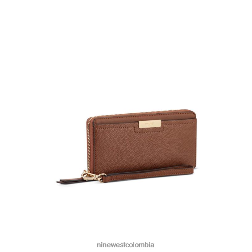 X0LV062856cartera con cremallera y muñequera Lawson Nine West