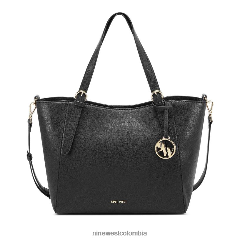 X0LV062694 negro bolso tote kylee mediano Nine West