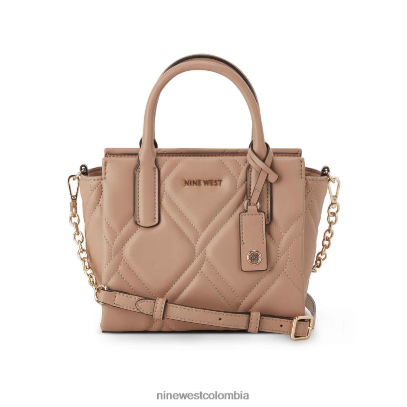 X0LV062419bandolera mini satchel acolchada april Nine West