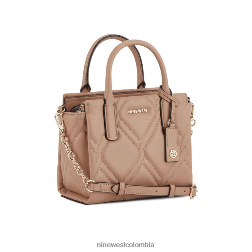 X0LV062419bandolera mini satchel acolchada april Nine West