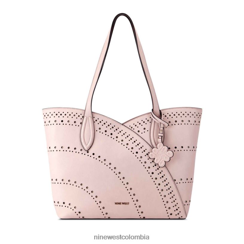 X0LV062451 rosa pastel bolso tote cheyenne jet set Nine West