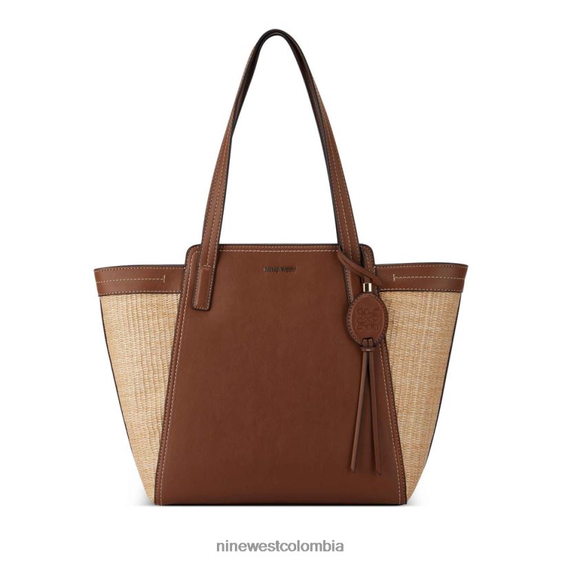 X0LV062484 bronceado bolso tote jenae élite Nine West