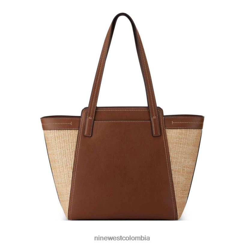 X0LV062484 bronceado bolso tote jenae élite Nine West