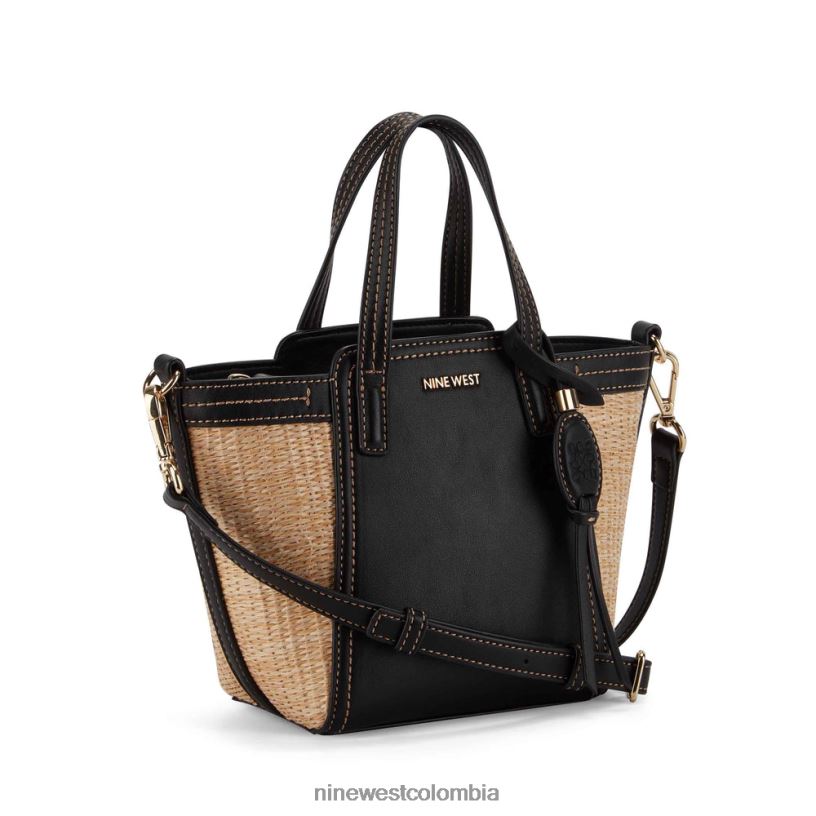 X0LV062486 negro bolso tote jenae mini elite Nine West