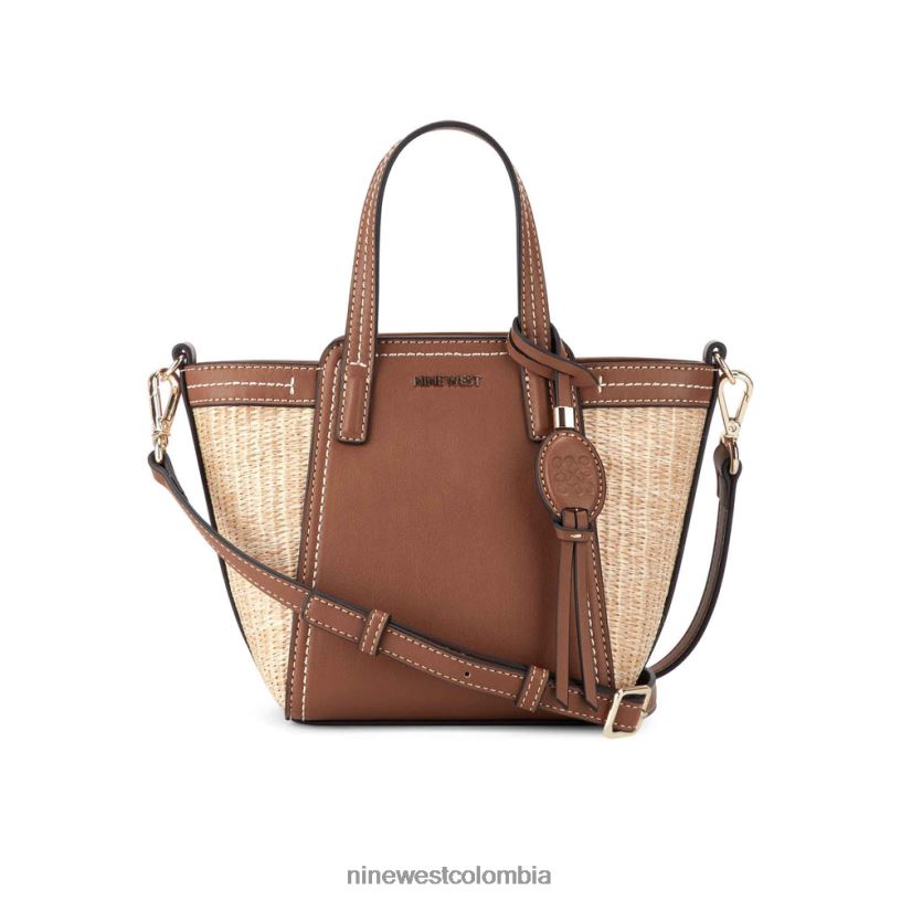 X0LV062487 bronceado bolso tote jenae mini elite Nine West