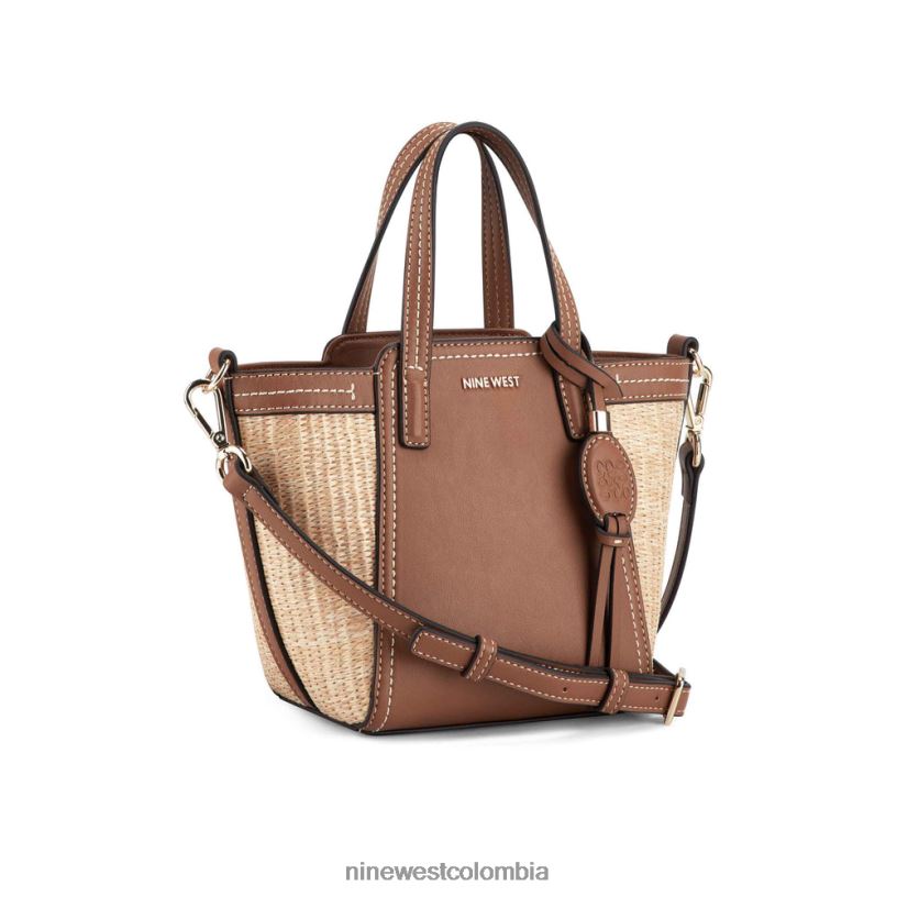 X0LV062487 bronceado bolso tote jenae mini elite Nine West