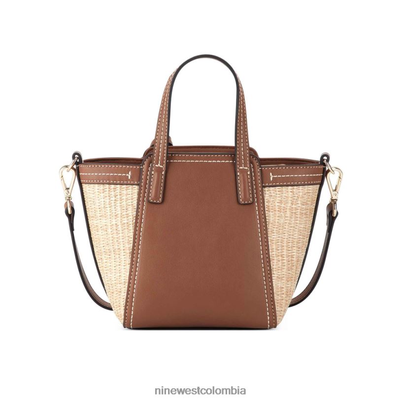 X0LV062487 bronceado bolso tote jenae mini elite Nine West