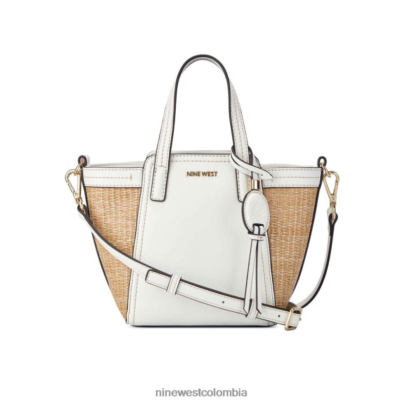 X0LV062488 blanco bolso tote jenae mini elite Nine West