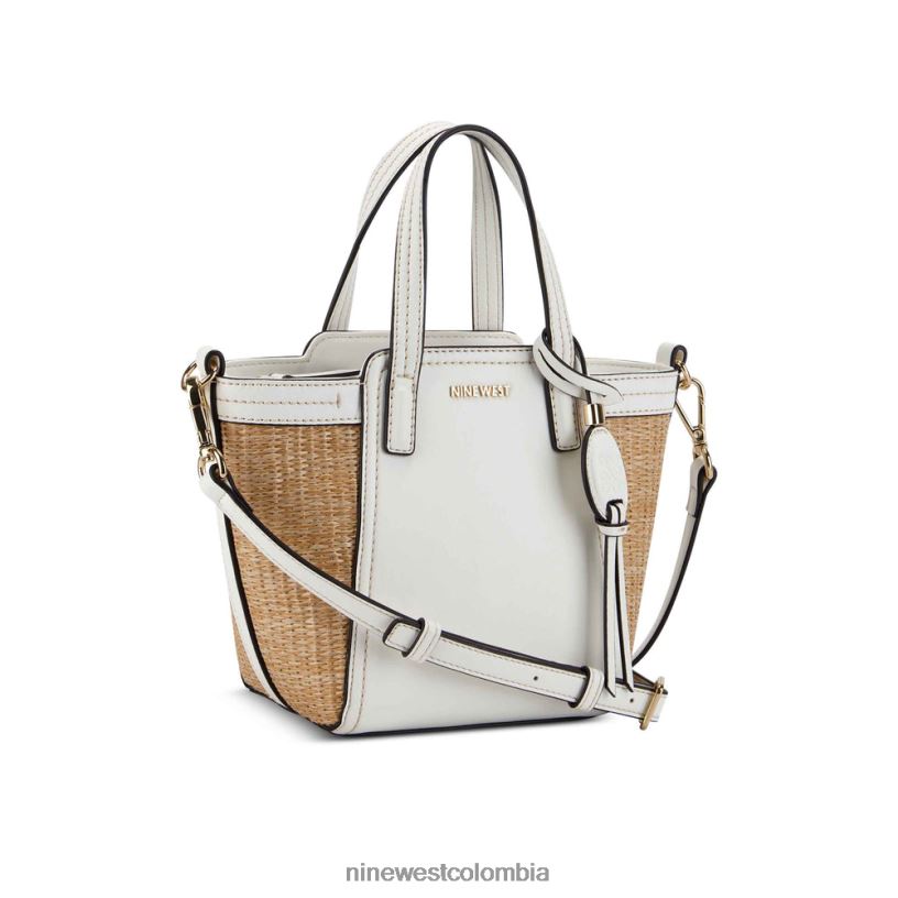 X0LV062488 blanco bolso tote jenae mini elite Nine West