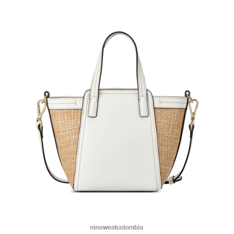 X0LV062488 blanco bolso tote jenae mini elite Nine West