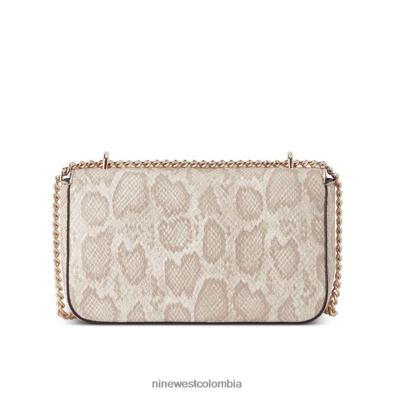 X0LV062496 pitón natural kyelle convertible xbody solapa Nine West