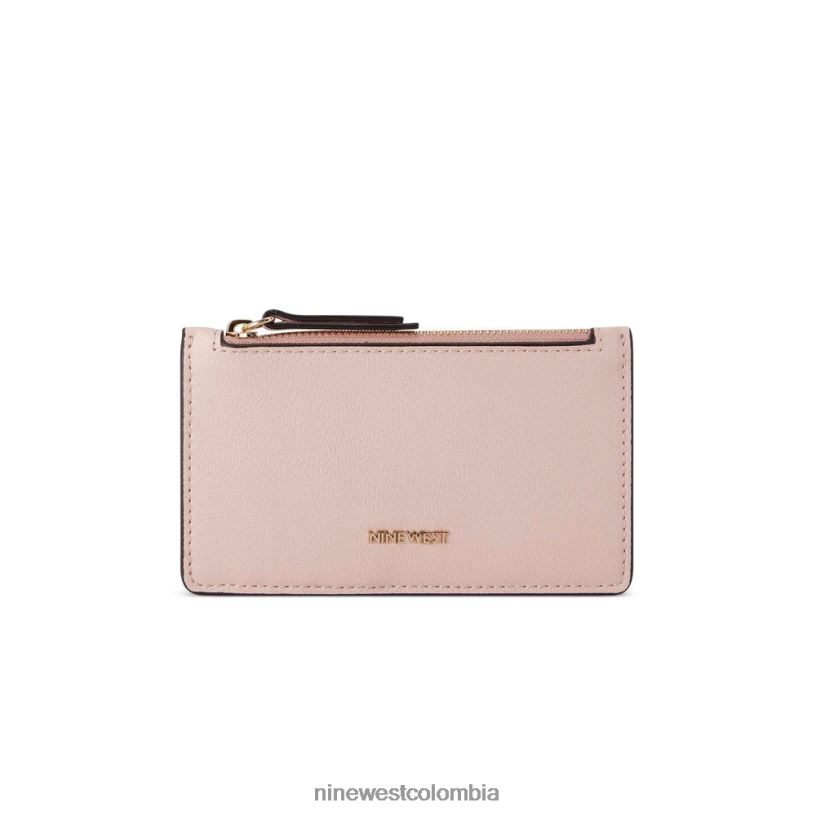 X0LV062503 rosa pastel tarjetero con moneda Lawson Nine West