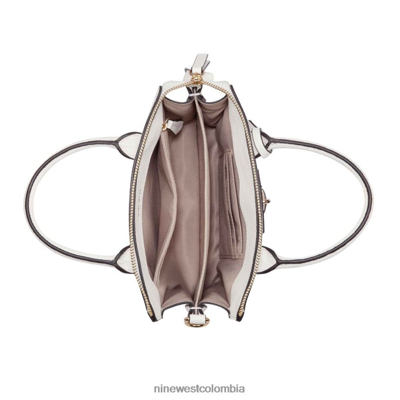 X0LV062544 Blanco óptico bolso mini shirin Nine West