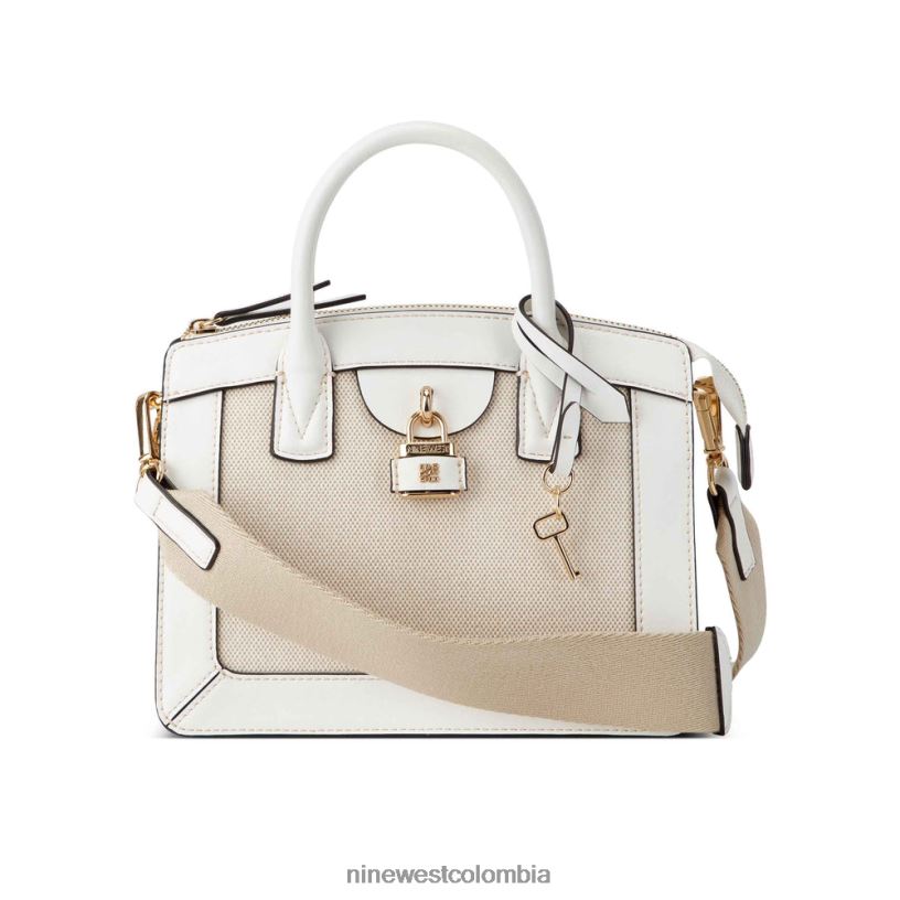 X0LV062545 lienzo blanco óptico bolso mini shirin Nine West