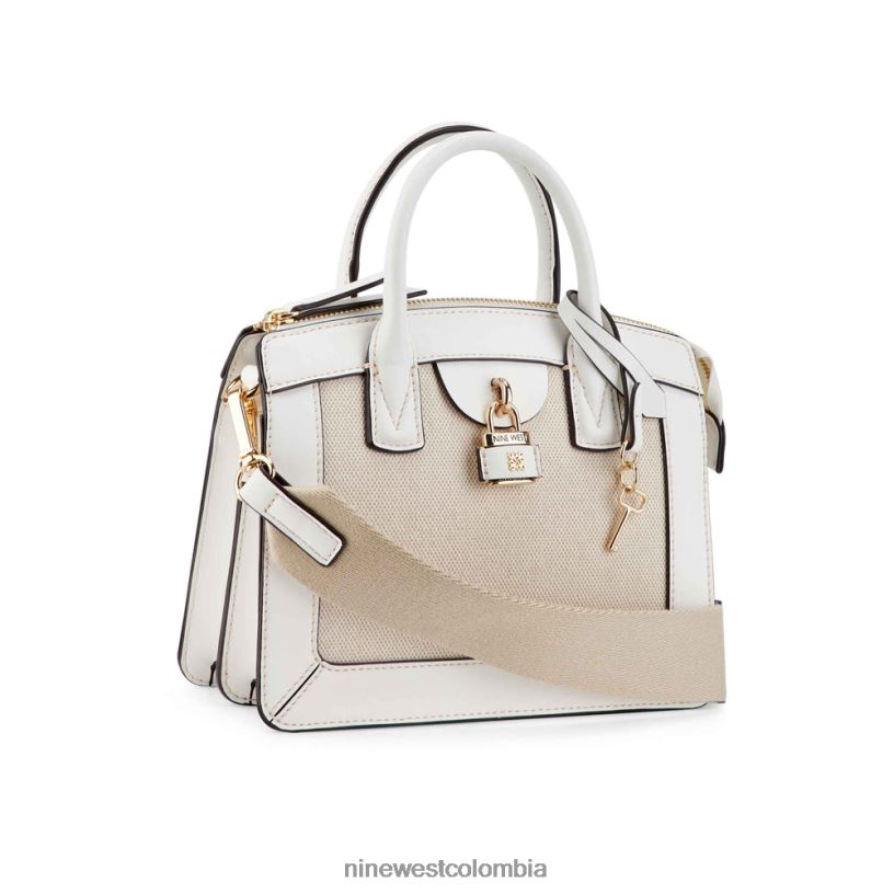 X0LV062545 lienzo blanco óptico bolso mini shirin Nine West