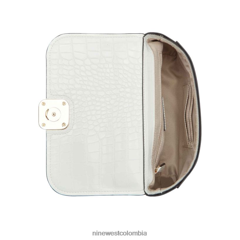 X0LV062548 Blanco óptico solapa cruzada convertible tao Nine West