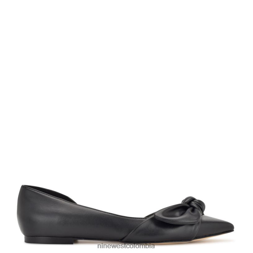 X0LV062271 negro pisos bannie d'orsay Nine West