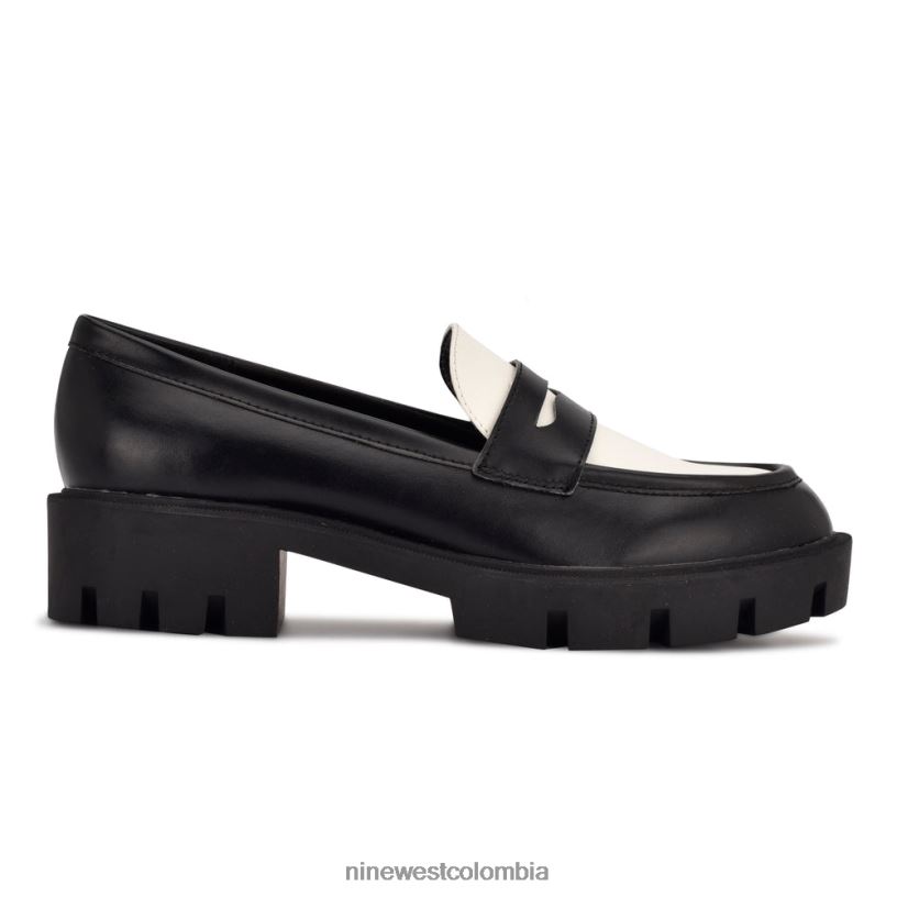 X0LV062078 negro azabache mocasines maibel Nine West