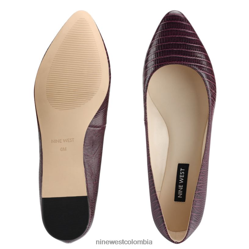 X0LV062239zapatos planos con punta de almendra Nine West