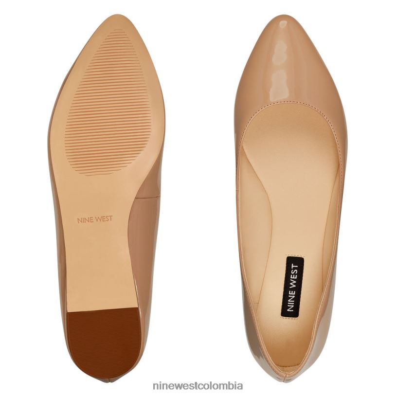 X0LV062279zapatos planos con punta de almendra Nine West