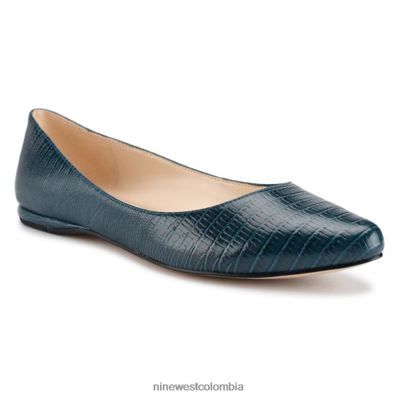 X0LV062284zapatos planos con punta de almendra Nine West