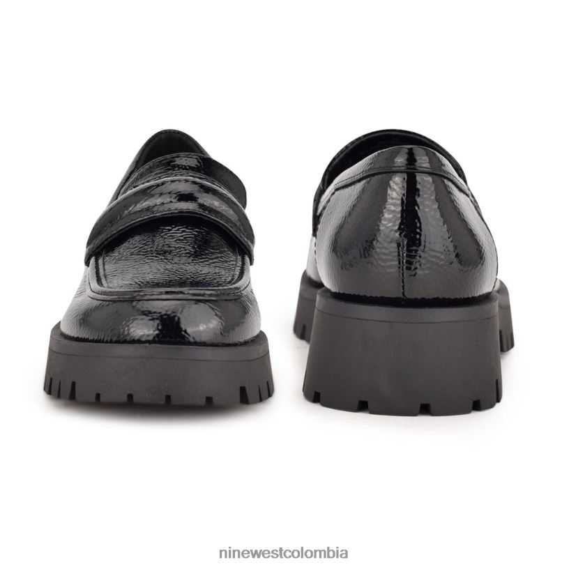 X0LV062292 negro mocasines garren con suela dentada Nine West