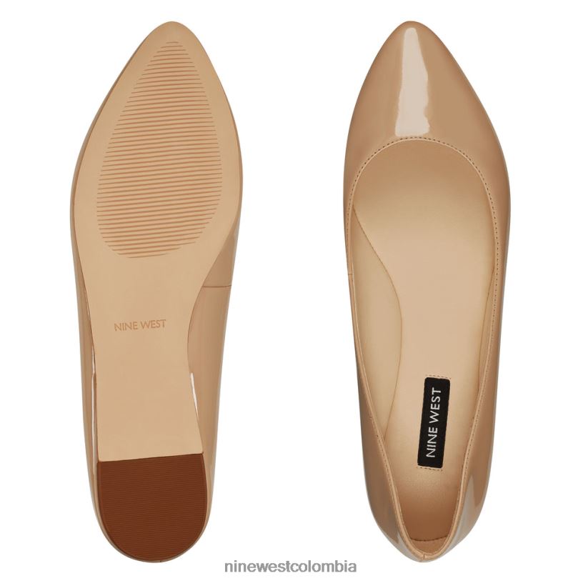 X0LV062410zapatos planos con punta de almendra Nine West