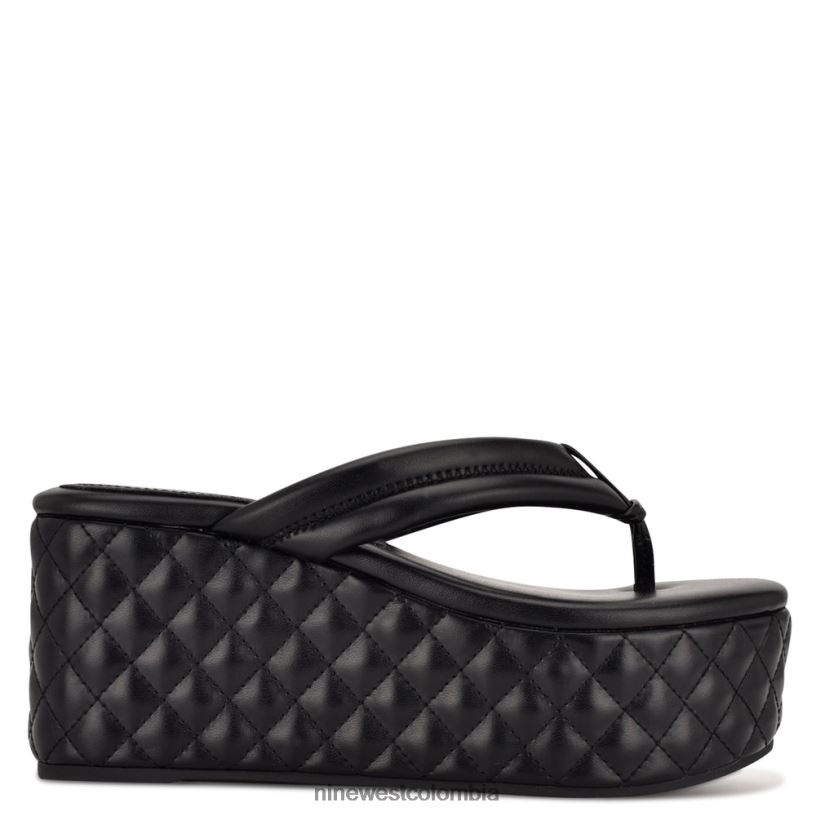 X0LV062935 negro sandalias con plataforma newya Nine West