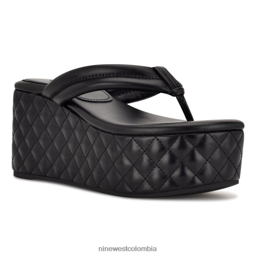 X0LV062935 negro sandalias con plataforma newya Nine West