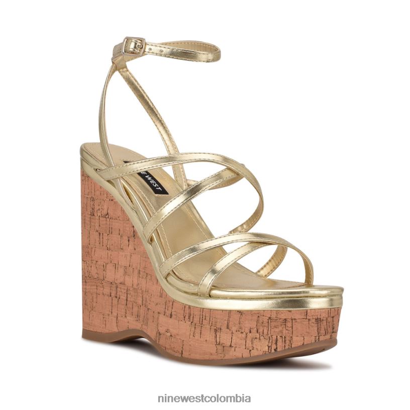 X0LV062027sandalias rachal con cuña Nine West