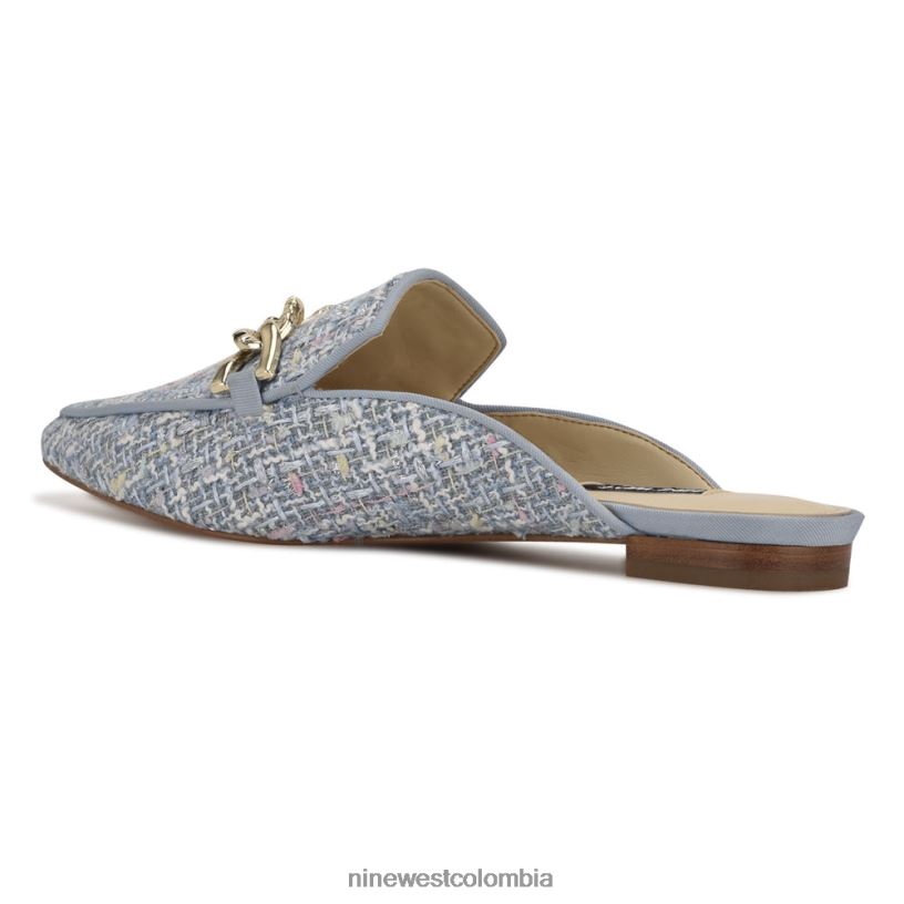 X0LV062348mules azur con puntera puntiaguda Nine West