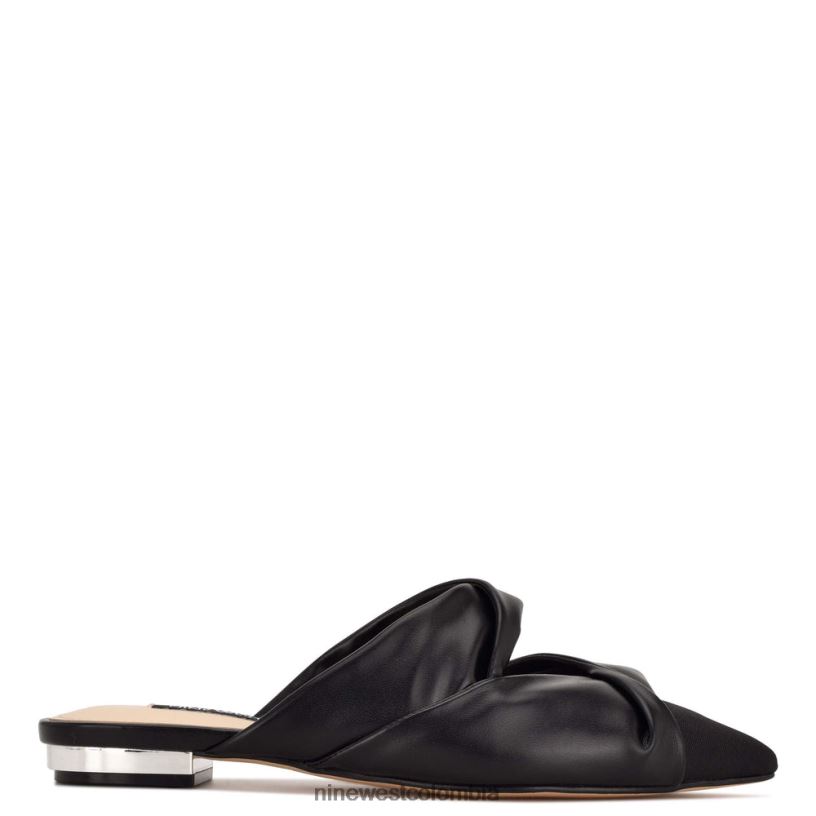 X0LV062357 negro mules con puntera puntiaguda findya Nine West