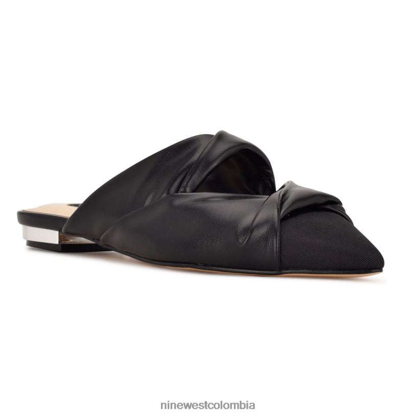 X0LV062357 negro mules con puntera puntiaguda findya Nine West