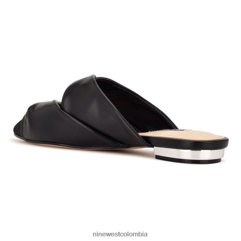 X0LV062357 negro mules con puntera puntiaguda findya Nine West